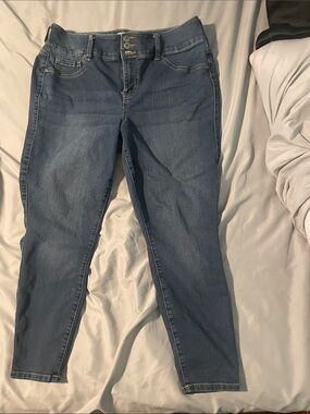 torrid Dark Blue Mid-Rise Jeggings